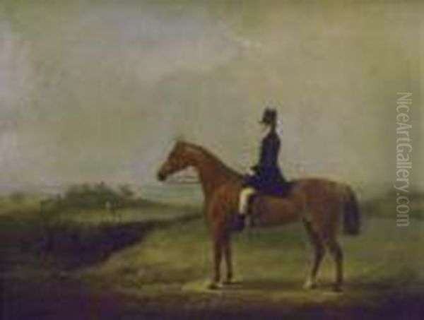 Huntsman Astride His Horse - view 1