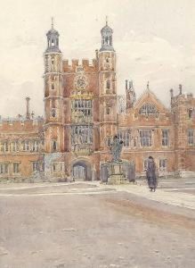 Views Of Eton College: Lupton's Tower, School Yard; Outside The Library; Lower School