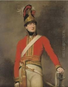 Portrait Of An Officer Of The 1st King's Dragoon Guards