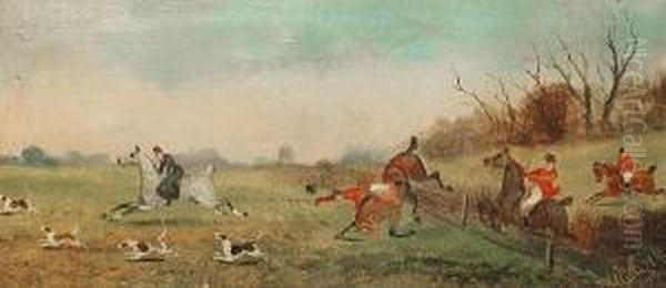 Hunting Scenes, A Set Of Four - view 1