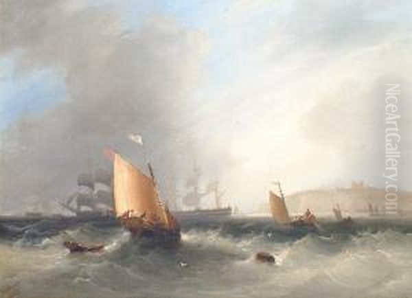 Shipping Off Whitby - view 1