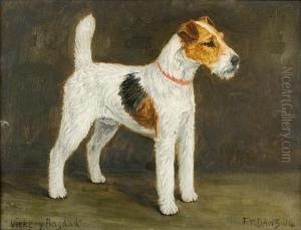 Vickery Baghdad; Wire Fox Terrier - view 1