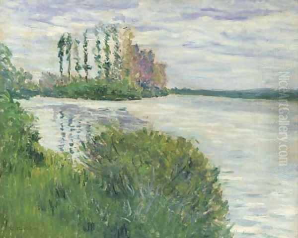La Seine et la pointe de l'Ile Marande - view 1