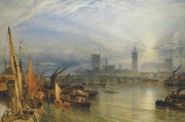 The New Houses Of Parliament, Westminster - view 1