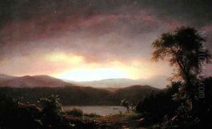 A Catskill Landscape, c.1858-60 by Frederic Edwin Church