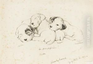 Four Puppies! by Lucy Dawson