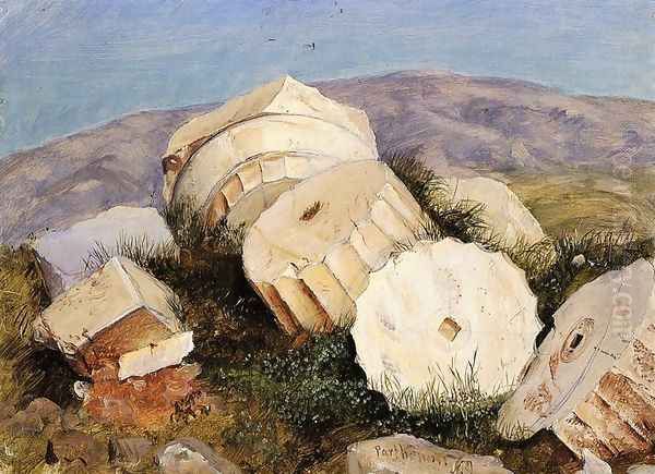 Broken Column, the Parthenon, Athens - view 1