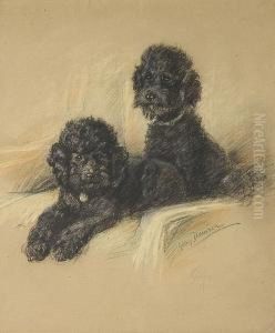 A Pair Of Poodles by Lucy Dawson