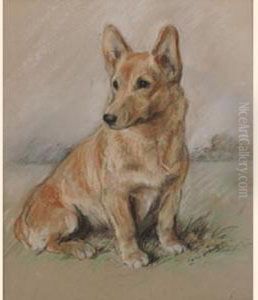 A Welsh Corgi by Lucy Dawson