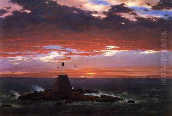 Beacon Off Mount Desert Island - view 1