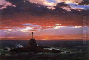 Beacon Off Mount Desert Island by Frederic Edwin Church
