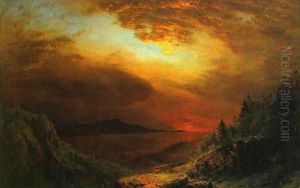 Twilight Mount Desert Island, Maine by Frederic Edwin Church