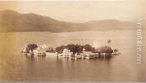 Udaipur. The Jag Niwas, Circa 1880 - view 1