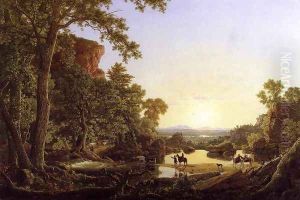 Hooker And Company Journeying Through The Wilderness From Plymouth To Hartford In 1636