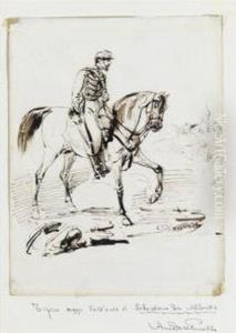 Soldato A Cavallo by Sebastiano De Albertis