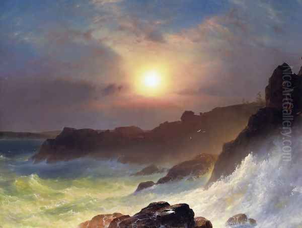 Coast Scene, Mount Desert - view 1