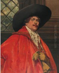 Cavalier In A Red Cape