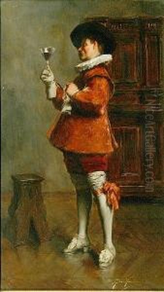 The Drinking Cavalier - view 1