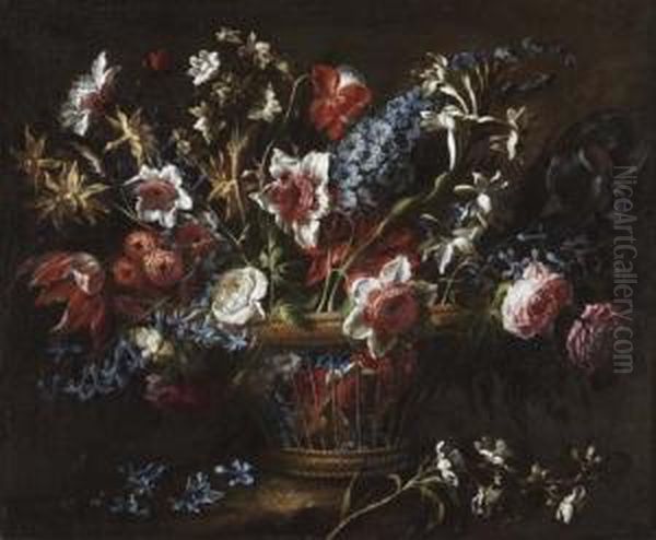 Cesta Con Flores - view 1
