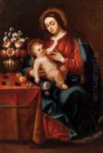 La Madonna Che Allatta Il Bambino