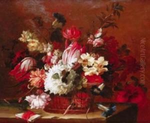 Cesta Con Flores