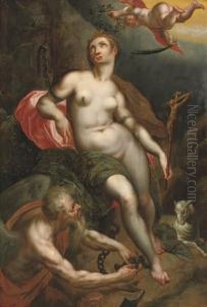 An Allegory Of Time Releasing Faith - view 1