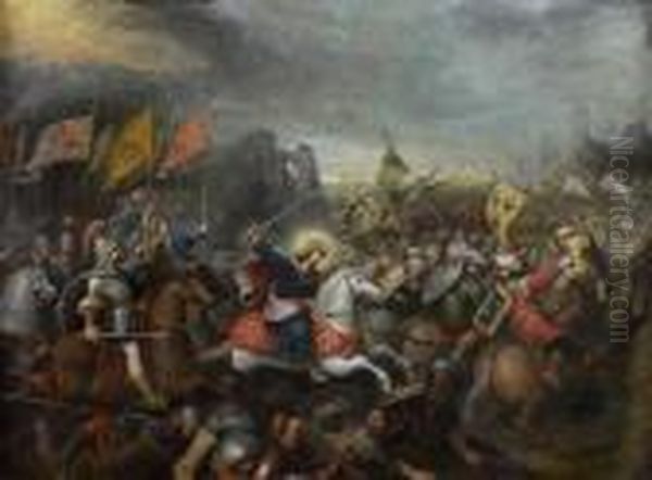 La Bataille De Clavijo Et L'apparition De Saint Jacques Matamore - view 1