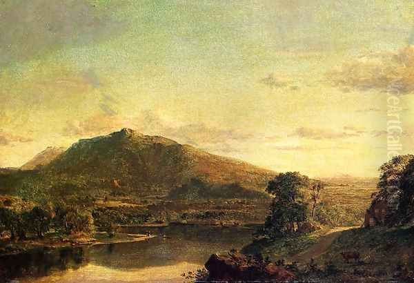 Figures In A New England Landscape - view 1