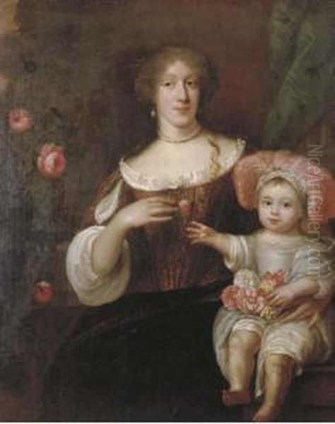 A Portrait Of Mother And Child - view 1