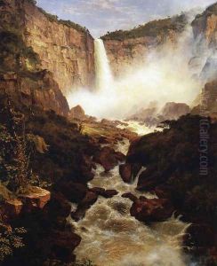 The Falls of Tequendama, 1854 by Frederic Edwin Church