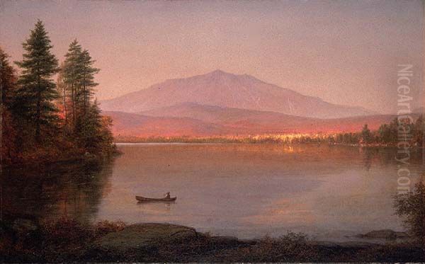 Mount Katahdin from Millinocket Camp - view 1