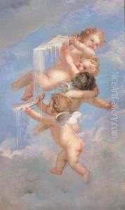 Giochi Di Putti by Edouard Charles De Beaumont
