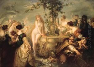 Allegoria Della Verit Svelata by Edouard Charles De Beaumont
