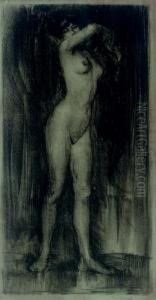 Study Of A Nude Female Figure Study Of A Nude Female Figure