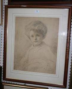 Half Length Portrait Of A Boy Half Length Portrait Of A Boy