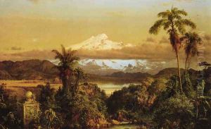 Cayambe, 1858 by Frederic Edwin Church