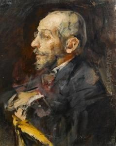 Portrait Of Henri De Toulouse-lautrec by Albert De Belleroche