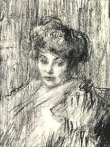 La Mere De L'artiste by Albert De Belleroche
