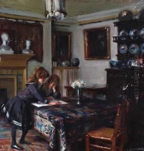 Edward Boit's Daughters In His Studio