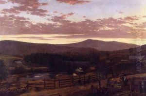 Ira Mountain, Vermont by Frederic Edwin Church