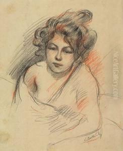 Alice De Belleroche, Fille D'artiste by Albert De Belleroche