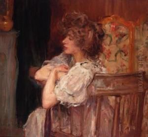A Thoughtful Moment by Albert De Belleroche