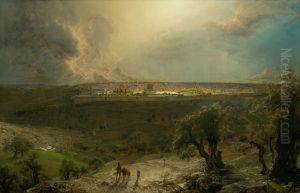 Jerusalem From The Mount Of Olives