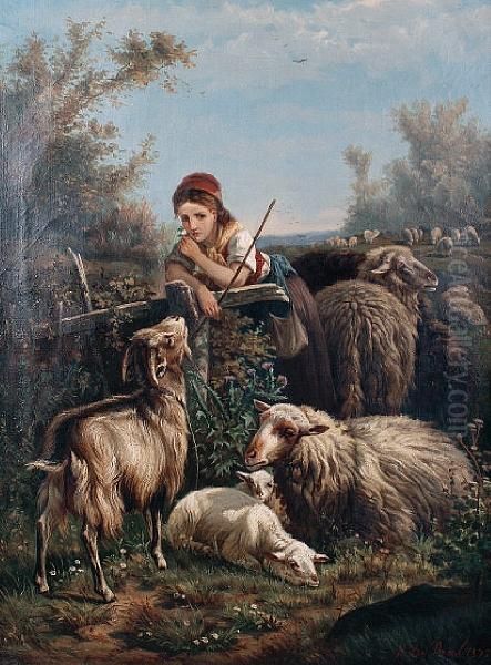 The Wistful Shepherdess - view 1