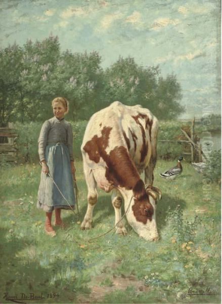 The Little Cowherdess - view 1