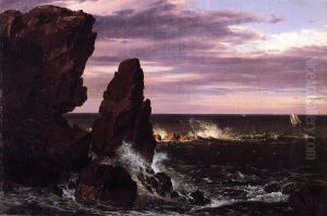 Coast Scene by Frederic Edwin Church