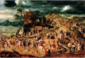 Landscape With The Way To Calvary