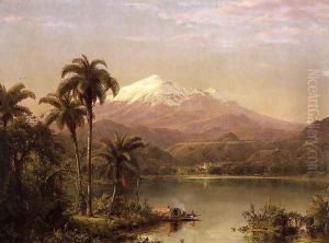 Tamaca Palms2 by Frederic Edwin Church