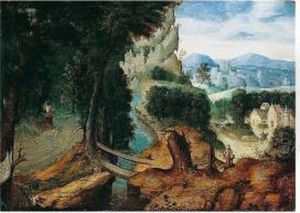 A Landscape With The The Parable Of The Good Samaritan