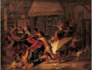 La Rixe by Pieter de Bloot